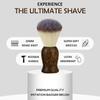 RUBAB MEN Premium Soft Shaving Brush for Men |Leopard Edition| Experience Luxury Shaving with Cruelty-Free Bristles & Classic Wooden Handle | Designed & Crafted in India view 3