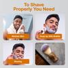 RUBAB MEN Premium Soft Shaving Brush for Men |Leopard Edition| Experience Luxury Shaving with Cruelty-Free Bristles & Classic Wooden Handle | Designed & Crafted in India view 4