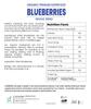 LEANBEING Whole Dried Blueberries (1kg) (Unsulphured, Unsweetened, Immunity Builder) view 2