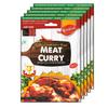 Nimkish Meat Curry Masala Pack of 5 | Ready to Cook Spice Mix 60g Each | Authentic Flavourful Meat Curry Premix | Easy Instant Masala for Rich Aromatic Gravies at Home view 1