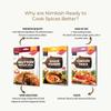 Nimkish Meat Curry Masala Pack of 5 | Ready to Cook Spice Mix 60g Each | Authentic Flavourful Meat Curry Premix | Easy Instant Masala for Rich Aromatic Gravies at Home view 4