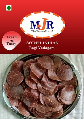 Golden Oldie Herbs Mjr Grandma Special(100% Rich In Taste,Crispy Texture,Crunchy Feast)Finger Millet Fryums/Ragi Vadagam/Nachini Fryums- 250Gm