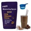 BOGATCHI Hot Chocolate Drinking Powder , Raw - No Sugar- Vegan - Gluten Free- Keto Chocolate, Dark Unsweetened Drinking Cocoa Powder, 200g , Free Measuring Spoon view 2