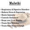AarVed Mulethi Root Powder (200g) Natural Licorice Root(Atimadhuram/Athimadhura/Yashtimadhu/Glycyrrhiza Glabra) for Digestive Health, Skin & Hair Care |Preservative-Free & Herbal Wellness view 2