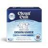 Cleancult Dishwasher Pods, Lemongrass, 32 Pods - 100% Dissolvable Dishwashing Tablets - Made From Coconut Surfactants - Wrapped in Dissolvable Film - Leaves Dishes Clean & Spotless view 1