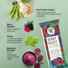 GREEN PROTEIN Pea Protein Isolate Powder, Vegan Plant Protein, 15gm Protein Per Serving, No Added Sugar, 100% Vegan, Soy Free, Dairy Free, Allergen Free, Berry Blast Flavor, Pack Of 12, 23 gm each view 3