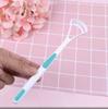 JAPTI Bad Breath Remover Easy Grip Super Soft Tongue Cleaner with Handle/Tongue Cleaner Brush for Adults Kids Babies(Set of 2/Multicolour) view 2