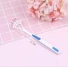 JAPTI Bad Breath Remover Easy Grip Super Soft Tongue Cleaner with Handle/Tongue Cleaner Brush for Adults Kids Babies(Set of 2/Multicolour) view 4