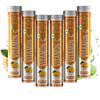End2End Nutrition Natural Vitamin C - Amla Extract + Zinc for Immunity | Helps to Boost Collagen for Healthy Skin, Hair & Nails | Orange Flavour - 120 Effervescent Tablets view 1