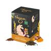 CHAYAM Spiced Turmeric Herbal Tea Bags | 20 Pyramid Tea Bags | Herbal Blend with Turmeric, Ginger, Lemongrass, Clove, Black Pepper & Bergamot | Caffeine-Free | Detox & Immunity Support Tea view 1
