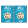 Open Secret White Choco Cashew Story Box |2 Healthy White Choco Cashew Story Box|White Chocolate & Cashew|Family Snacks Biscuit||No Added Maida|12 Cookies (6 Cookies Per Box) | 150g view 1