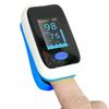 AccuSure YK011 Fingertip pulse oximeter with OLED Display, Audio Visual Alarm measures Blood Oxygen Saturation and Pulse Rate Monitor, Multicolor view 1