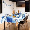 Hanukkah Napkins - 40 Pack - Hanukkah Paper Goods - Blue and White Chanukah Themed Party Supplies view 4