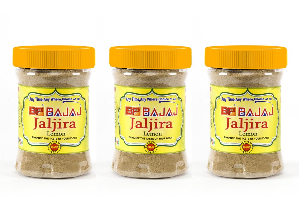 Bcp Bajaj Jaljira | Natural & Digestive | Instant Mix Taste Enhancer (Pack of 3, 190g each)