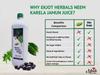 EKJOT HERBALS Neem Karela Jamun Juice - For Maintaining Blood Sugar Levels | Lowers Bad Cholesterol Levels | For Glowing Skin | 100% Natural - No Added Sugar (1L) view 4