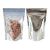 Jai Jinendra Silver Stand up Zipper Pouch with one Side Clear 4 x 6 (1kg) view 1