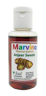 Marvino Anjeer Sweets Food Flavours Essence for Cakes Whipcream Fondant Sweets Ice-Creams Chocolates Flavoring Syrup