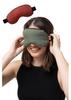 Aksobha Eye Mask For Migraine, Stress & Puffy Eye Relief | Handmade Hot & Cold Therapy Pack for Headache, Sinus & Insomnia | in (Assorted Colours) Eco-Friendly, Reusable, Plastic & Chemical-Free view 1