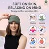 Aksobha Eye Mask For Migraine, Stress & Puffy Eye Relief | Handmade Hot & Cold Therapy Pack for Headache, Sinus & Insomnia | in (Assorted Colours) Eco-Friendly, Reusable, Plastic & Chemical-Free view 3