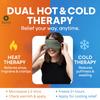 Aksobha Eye Mask For Migraine, Stress & Puffy Eye Relief | Handmade Hot & Cold Therapy Pack for Headache, Sinus & Insomnia | in (Assorted Colours) Eco-Friendly, Reusable, Plastic & Chemical-Free view 4
