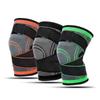 1PC Knee Support fessional tectives Sports Knee Pad Breathable Bandage Black+Grey L view 2