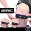 1PC Adjustable Knee Patellar Tendon Support Strap Band Knee Support Brace Pads for Outdoor Sport Black view 4