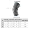 1pcs Knee Support Men Women Knee Brace with Side Stabilizers Silicone Pad Sports Knee Sleeves for Weightlifting Powerlifting Running view 3