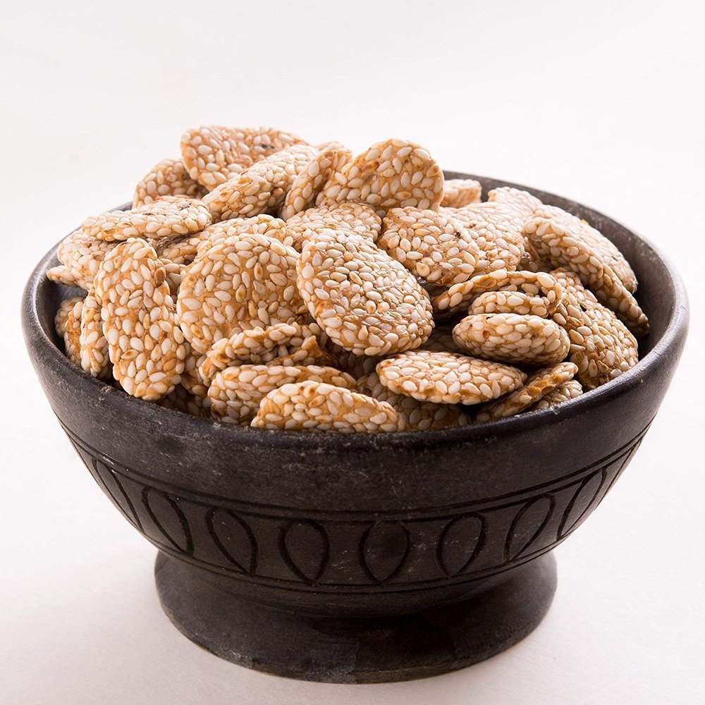Being Marwari Rewari / Revari / Rewadi, Sweet Crunchy Gur ki rewadi ( Sesame Seed & Jaggery ), 200g