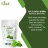 MYHERB 100% Natural Organic Tulsi Powder (Ocimum Sanctum) Holy Basil || 227 Gm/0.5 Lbs || Ayurvedic Powder || Boost Immunity, Metabolism || For Men & Women view 2