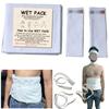 Widely Pure Wet Pack Cotton Patti Set head, neck, kness and abdominal wet pack satvik with user manual view 1