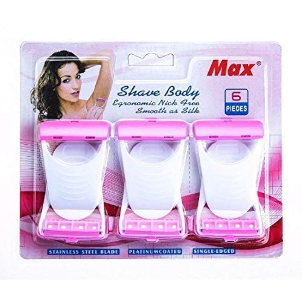 Evaluemart Max Disposable Body & Bikini Shaving Razor For Women