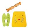 ACi Acupressure Bio-Magnetic Foot Mat Foot Roll for Stress & Pain Relief with Yoko Polyplastics Sole Height Increase Reflexology Device view 1