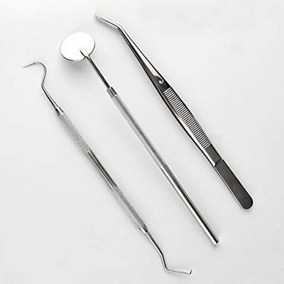 BSI Dental Pmt Set Of 3 Pieces Stainless Steel