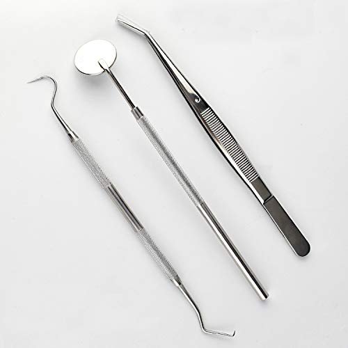 BSI Dental Pmt Set Of 3 Pieces Stainless Steel