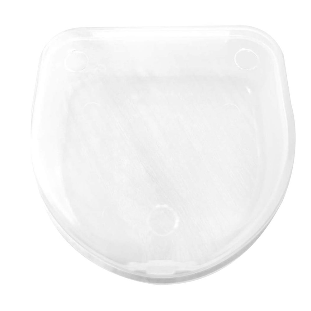 yeesport Denture Box Orthodontic Retainer Case Portable Mouth Guard Case Denture Travel Storage Case