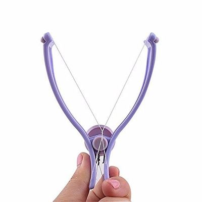 2V BROTHERS- Eyebrow Face and Body Hair Threading Removal Epilator Tweezer Kit (MultiColor)