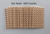 Acupuncture Natural Vaccaria Ear Seeds 600 Counts + Jimmy 2 counts + Chart view 2