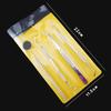 yeesport 6PCS Dental Tool Kit Stainless Steel Portable Professional Teeth Cleaning Tool Oral Care Kit view 3