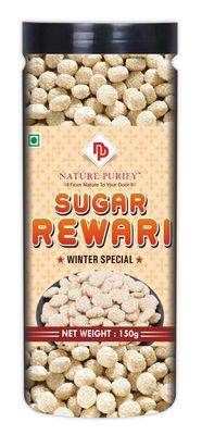 Nature Purify-Rose Sugar Sweet Rewari/Revari/Rewadi/Rewri (Crispy & Crunchy)1000GM (250 * 4)