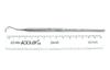 ADDLER Dental Hand Scaler Single Ended. Premium Solid 6 MM. No Rust, No Slip Handle. life Time Anti Rusting Warranty. view 2
