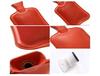 2V BROTHERS Rubber Hot Water Bags Non Electric Heating Bag Warm Bags Leakproof Rubber Bottle Massager for Body Ache Joint Muscular Cramps Menstrual Pain Relief 350ml view 3