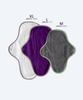 Rebelle Reusable Sanitary Pad for Women (L) | Safest Cloth Pad | 4 Thick & Thin Pads | Easy to Dispose | For Heavy Flow | Anti-Bacterial | Superb Absorbency | Comfortable & Easy To Use | Rash Free Cotton Fabric | 10 Hrs | Lasts Up To 1 Year view 3