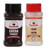 foodfrillz Cocoa Powder (60 g) & Cream of Tartar (90 g), Combo Pack view 1