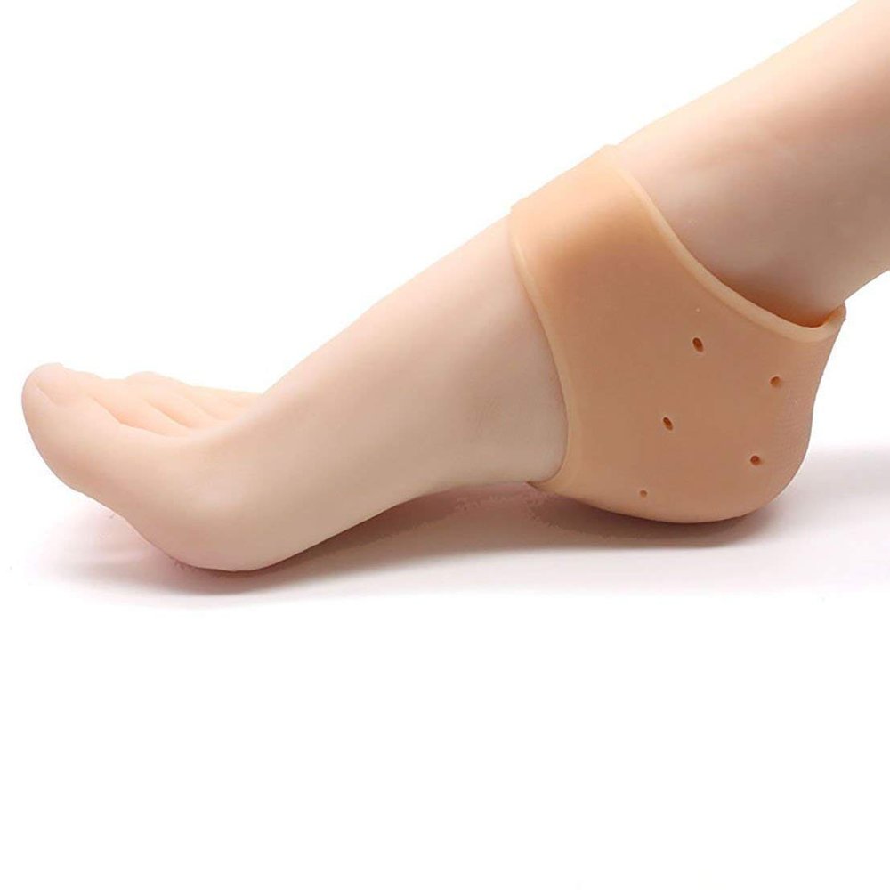 2V BROTHERS silicon anti crack heel pain relief moisturizing socks for Men and Women