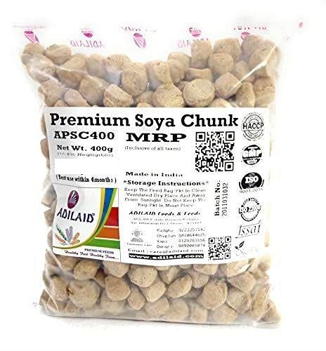 ADILAID Premium SOYA Chunk Dry (400 GMS)