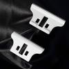 FOXSONIC 2pcs Replacement Ceramic Blades for 8081 WAHL Detailer T-WIDE Trimmer Blade 32 teeth with box (WHITE) view 1