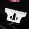 FOXSONIC 2pcs Replacement Ceramic Blades for 8081 WAHL Detailer T-WIDE Trimmer Blade 32 teeth with box (WHITE) view 4