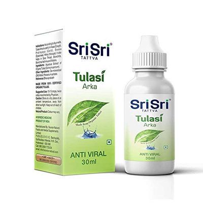 Sri Sri Tattva Tulasi Arka - Anti-Viral, 30ml (Pack of 8)