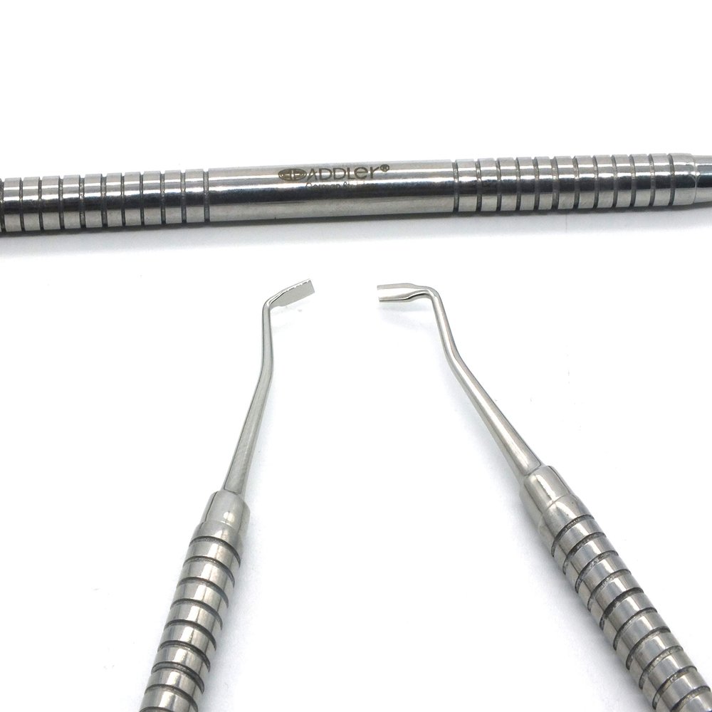 ADDLER Dental Aamalgam Condenser Double Ended. Premium Solid 6 MM. No Rust, No Slip Handle. life Time Anti Rusting Warranty.