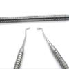 ADDLER Dental Aamalgam Condenser Double Ended. Premium Solid 6 MM. No Rust, No Slip Handle. life Time Anti Rusting Warranty. view 1